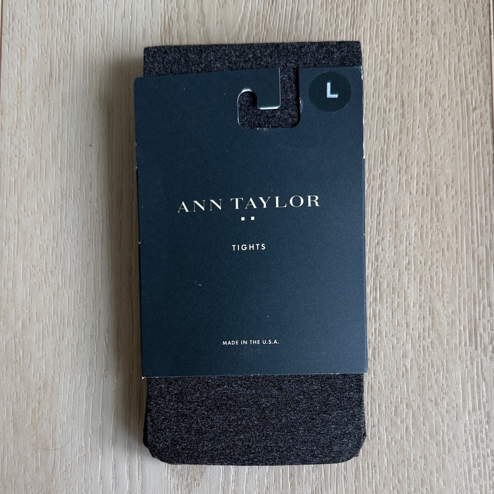 Ann Taylor Charcoal Gray Tights
